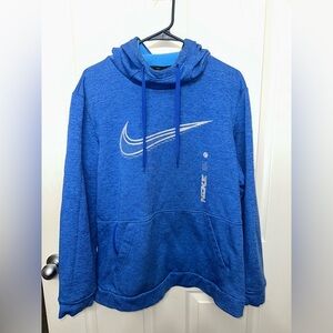 Nike Men's Royal Blue Hoodie